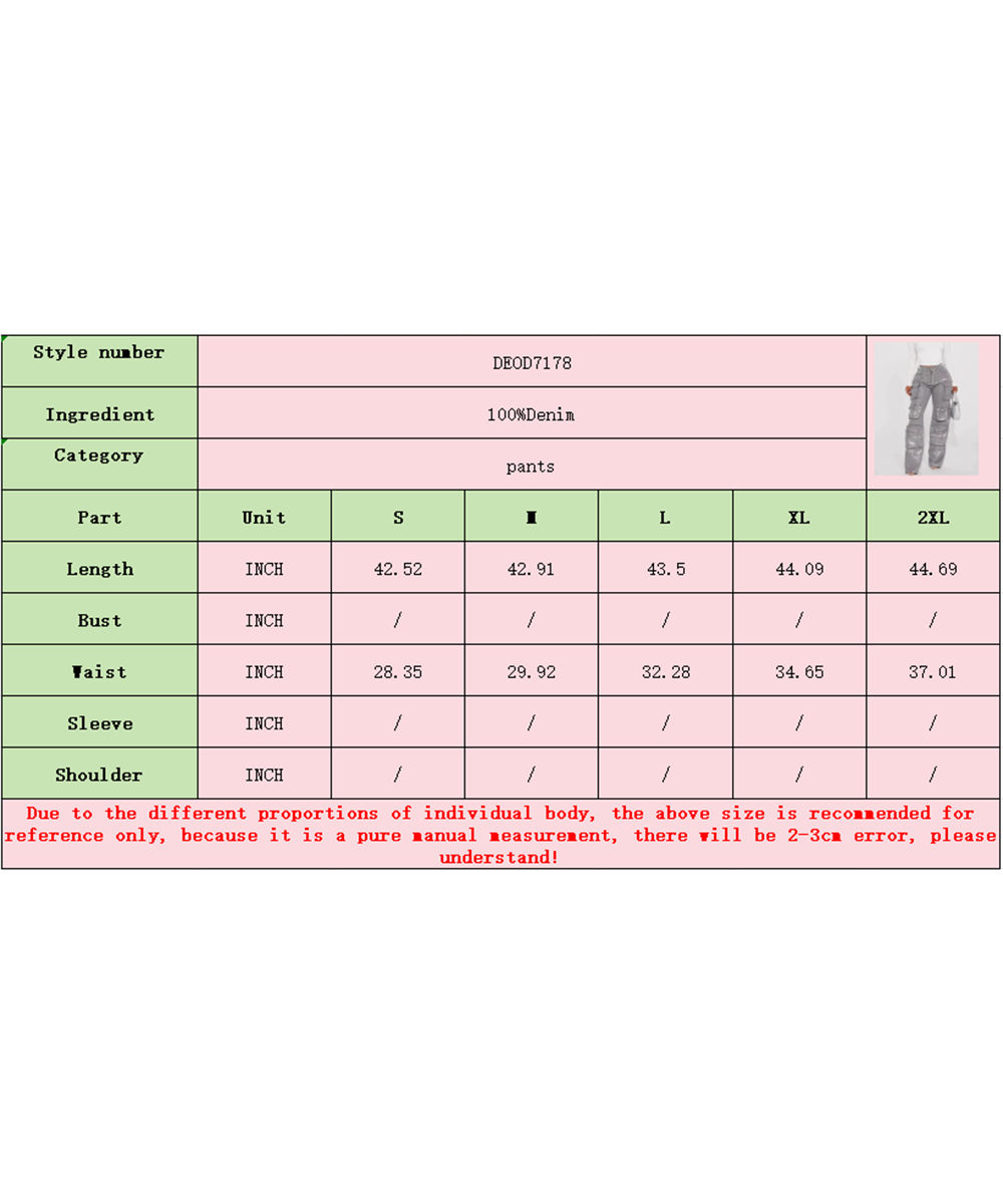 Utility Pocket Metallic Denim Pants