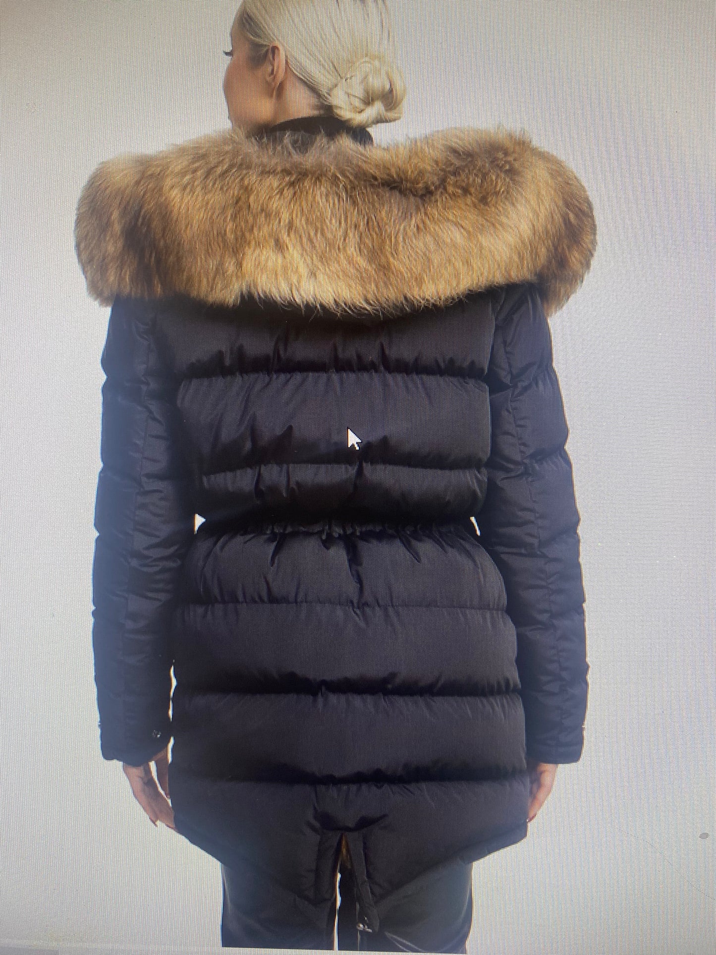 Lexi Puffer Jacket with Natural Fur